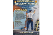 Restaurant renovation painting thumbnail