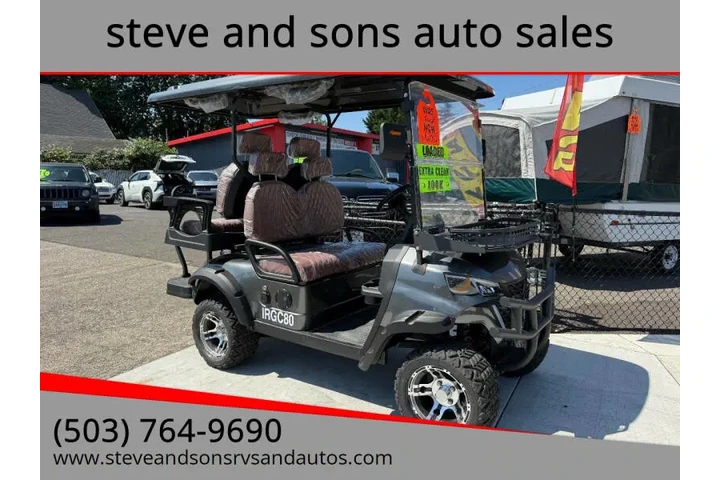 $6995 : 2025 IRGC80 Golf Cart image 1