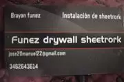 Funez drywall sheetrork en Houston