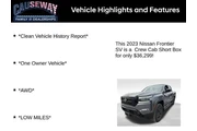 $36299 : Nissan Frontier 2023 4x4 S 4 thumbnail