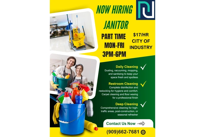 SE BUSCA JANITOR image 1