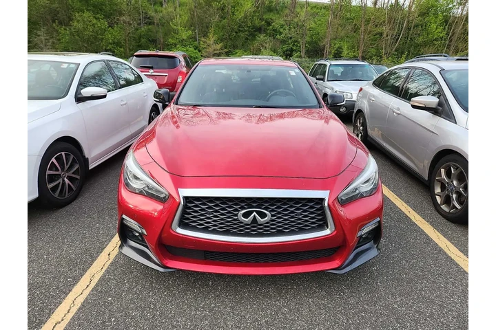 $22673 : INFINITI Q50 2018 AWD Red Sp image 2