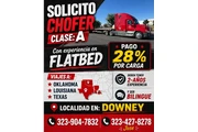 BUSCO CHOFER CLASE:A- Flatbed en Los Angeles