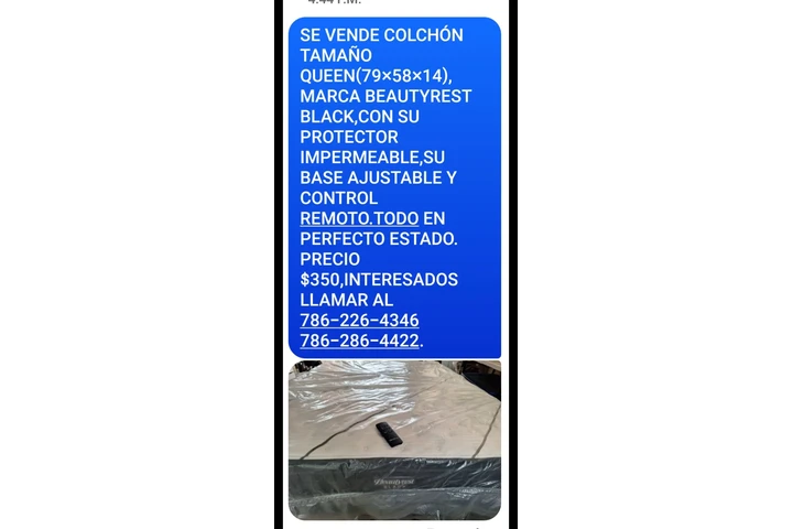 $350 : COLCHON A LA VENTA image 1