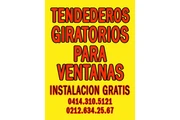 TENDEDEROS GIRATORIOS VENTANAS en Caracas