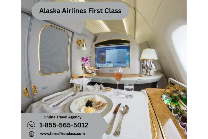 Alaska Airlines First Class image 1