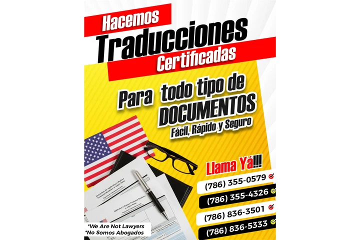 HACEMOS SUS TRADUCCIONES image 1