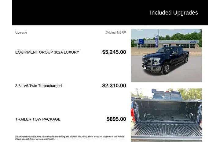 $20990 : Ford F-150 2016 4x4 XLT 4dr image 8