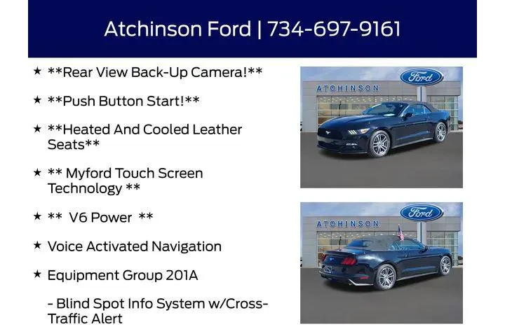 $13000 : Ford Mustang 2015 EcoBoost P image 4