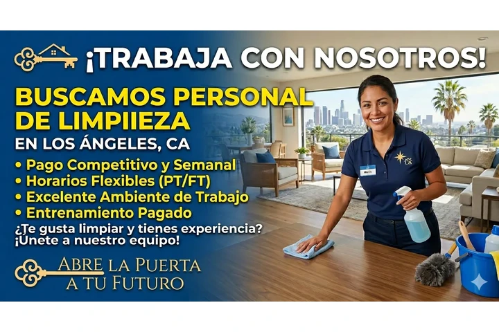 VACANTES DE LIMPIEZAS image 1