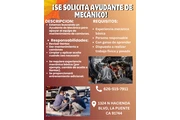 ASSISTENTE DE MECHANICO en Los Angeles