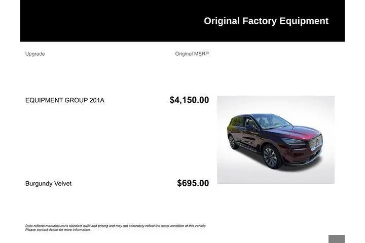 $26970 : Lincoln Corsair 2020 AWD Res image 9