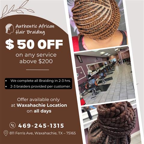 Top-Quality Braids in texas image 1