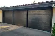 Single car roll up garage door thumbnail