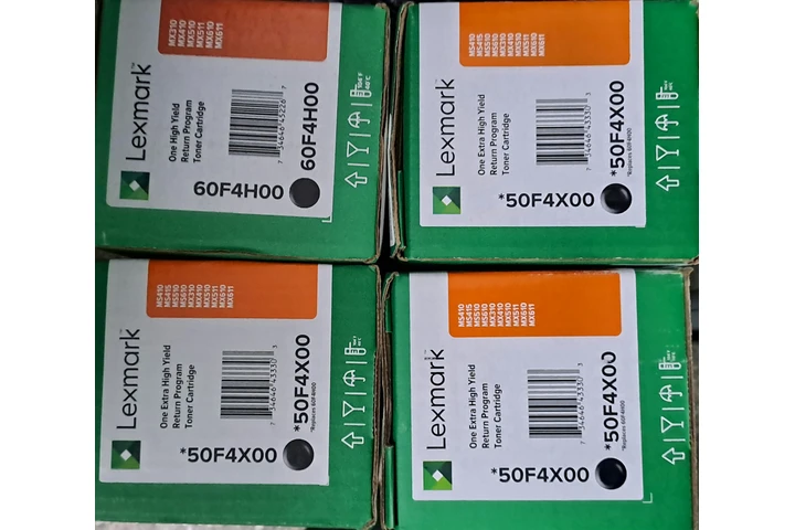 $95 : TONER LEXMARK 50F4X00 ORIGINAL image 1