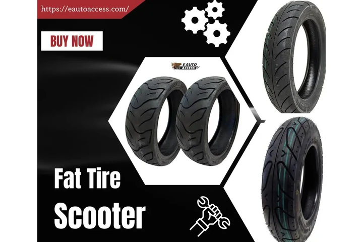 $50 : Durable Fat Tire Scooter image 1