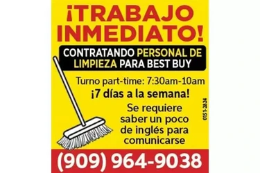 ¡TRABAJO INMEDIATO ! en Los Angeles