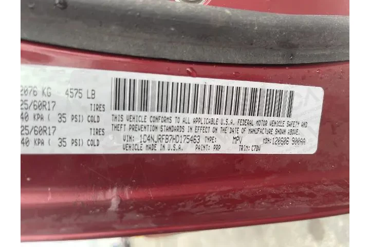 $8981 : Jeep Patriot 2017 4x4 Latitu image 5