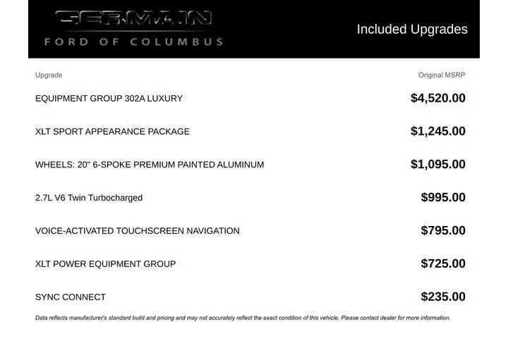$15999 : Ford F-150 2018 4x4 Lariat 4 image 10