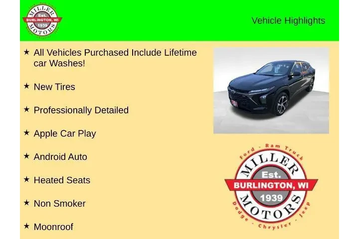 $21495 : Chevrolet Trax 2024 RS 4dr C image 2