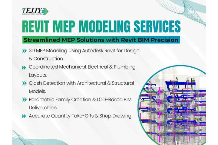 Revit MEP drafting services image 1