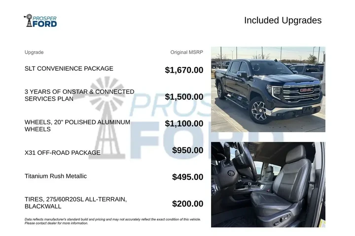 $38495 : GMC Sierra 1500 2022 4x4 SLT image 3