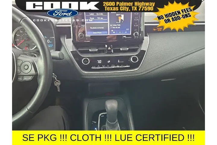 $20983 : Toyota Corolla 2021 SE 4dr S image 4