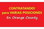 TRABAJOS de cualquier Turno 📍 en Orange County