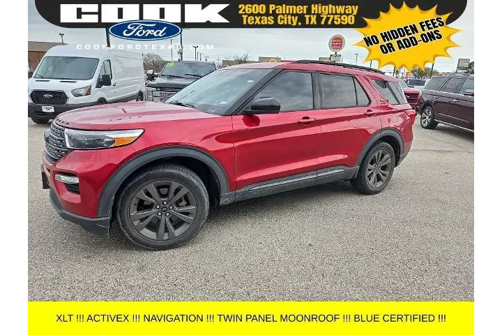 $29983 : Ford Explorer 2023 XLT 4dr S image 1