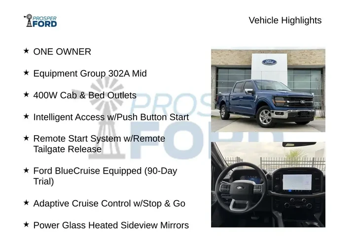 $39998 : Ford F-150 2024 4x2 XLT 4dr image 5