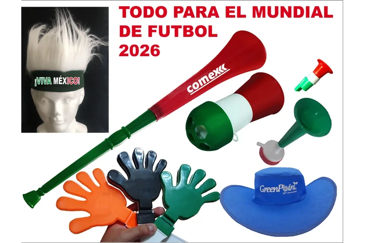 $1 : VUVUZELAS PARA EL MUNDIAL 2026 image 1