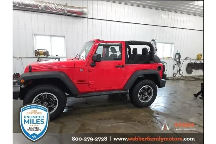 $19500 : Jeep Wrangler 2013 4x4 Sport image 1