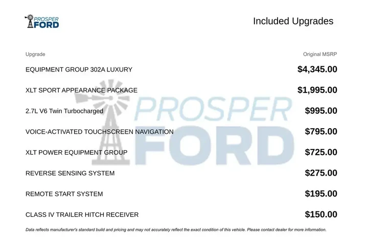 $27495 : Ford F-150 2020 4x4 XLT 4dr image 3