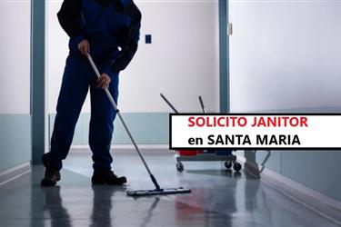 SOLICITO JANITOR 📍 en Santa Barbara