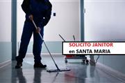 SOLICITO JANITOR 📍 en Santa Barbara