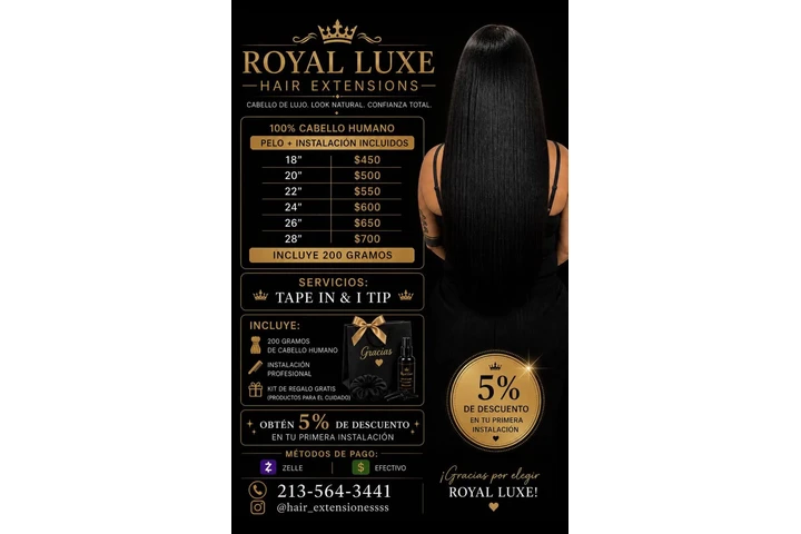 Extenciones de cabello image 1