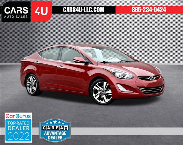 $11233 : 2015 Elantra Limited image 1