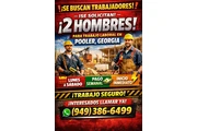 Se Solicita 2 Hombres en Atlanta