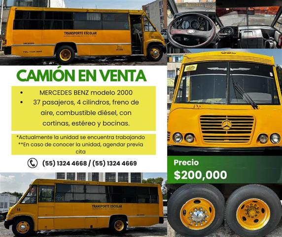 $200000 : Se vende camión MERCEDES BENZ image 1