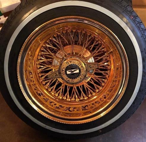 $2500 : Gold wheels and tires image 3