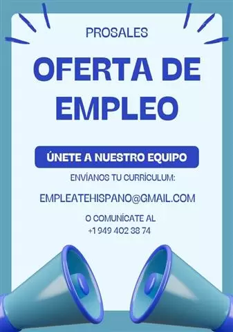 Oportunidad única de empleo image 1