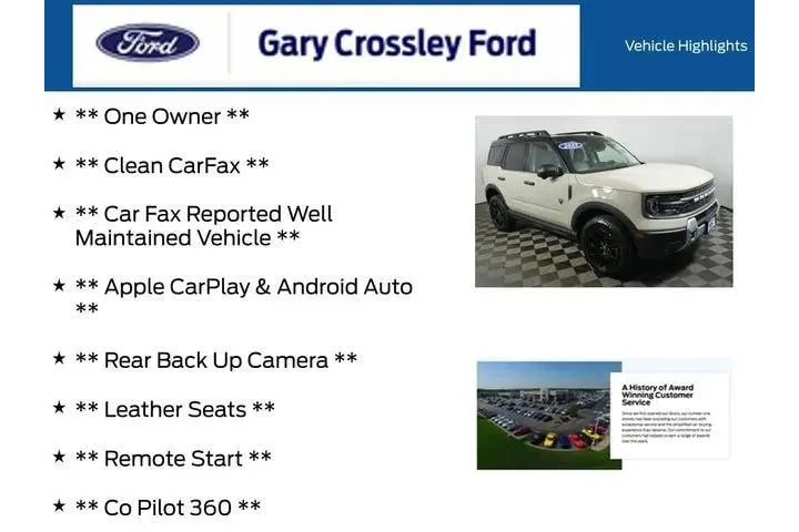 $35000 : Ford Bronco Sport 2025 AWD B image 6