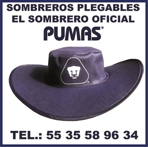 $1 : SOMBREROS PLEGABLES PUMAS image 3