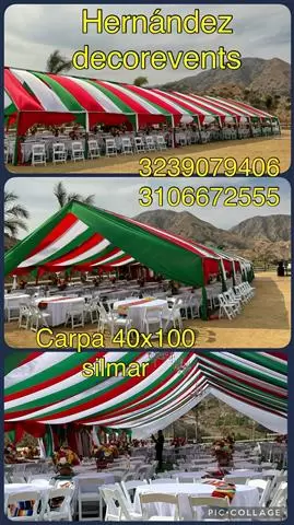 Jumpers carpas Mesas sillas image 6