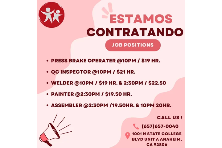 Now Hiring !!!! image 1