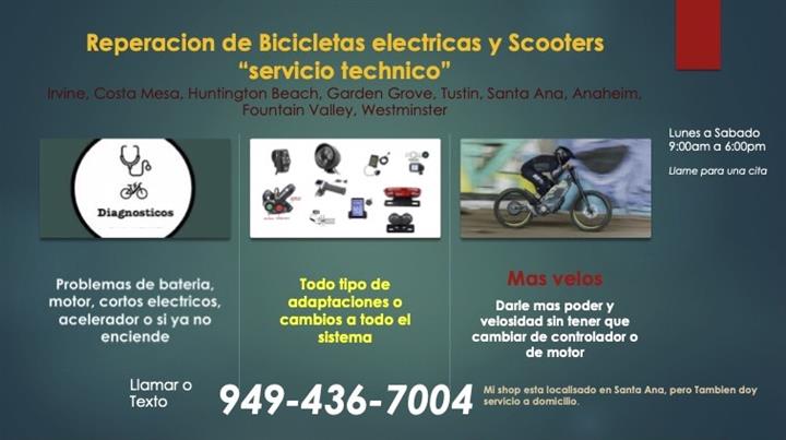 Technico en E-Bikes y Scooters image 1