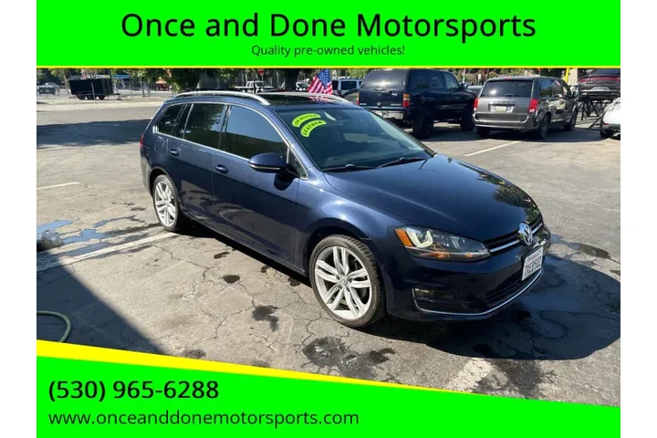 $14559 : 2016 Golf SportWagen TSI SEL image 1