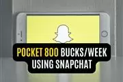 Pocket 800 bucks/week using Sn