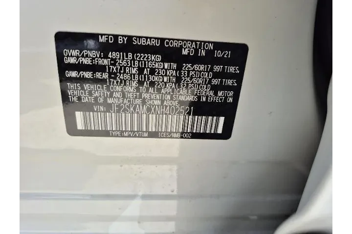 $31591 : Subaru Forester 2022 AWD Wil image 5