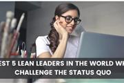 Best 5 Lean leaders